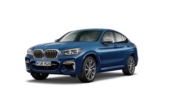 BMW X4 M40d G02 LCI 2021 Facelift Dreiviertel-Frontansicht