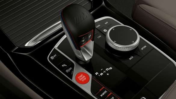 BMW X4 M F98 LCI Facelift 2021 Interieurleisten M Gangwahlschalter