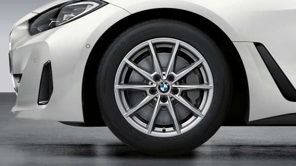 18" BMW Gussrad Doppelspeiche 853 Gunmetal Grey.