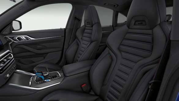 M Sportsitze BMW i4 M50 G26 2021 Innenraum Cockpit