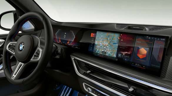 BMW X7 M60i BMW iDrive.