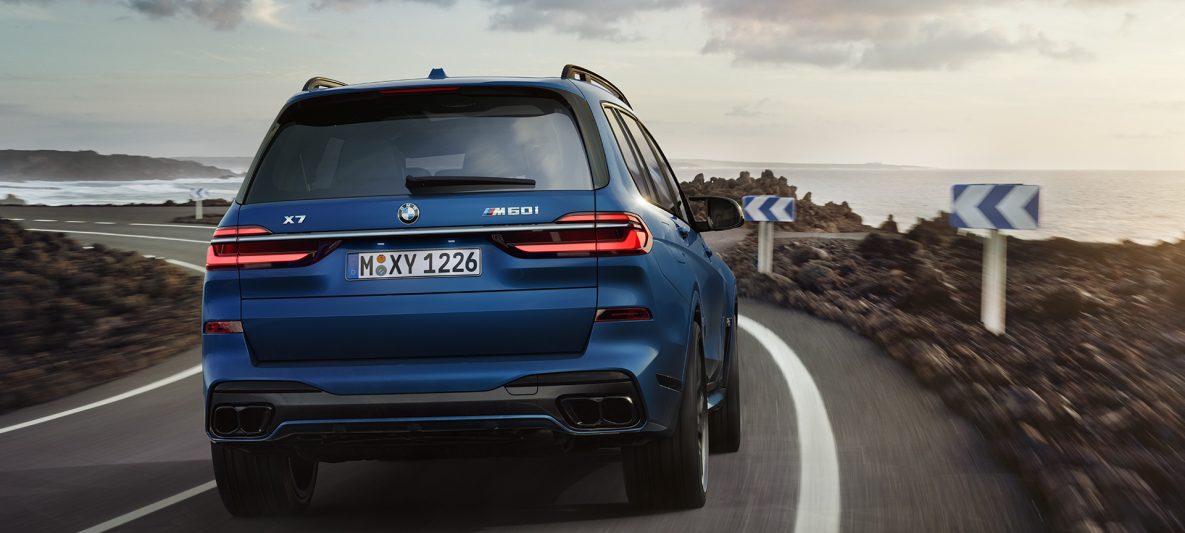 SPORTLICH MODERNE HECKANSICHT.