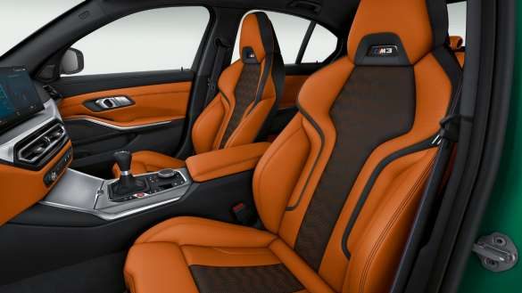 BMW M3 Limousine G80 2020 M Sportsitze Innenraum
