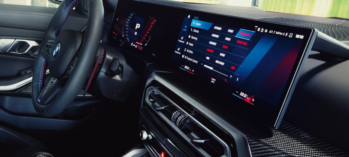 BMW M3 Competition Touring G81 BMW Curved Display Interieur