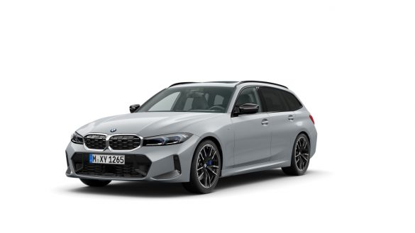 BMW M340d xDrive Touring G21 Dreiviertel-Frontansicht stehend