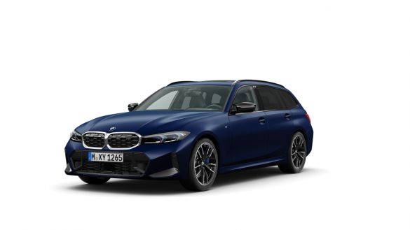 BMW M340i xDrive Touring G21 Dreiviertel-Frontansicht stehend