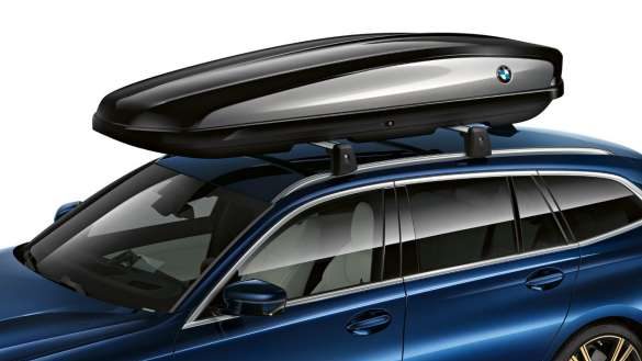 BMW 3er Touring LCI G21 BMW Dachbox 520 Schwarz/Titansilber