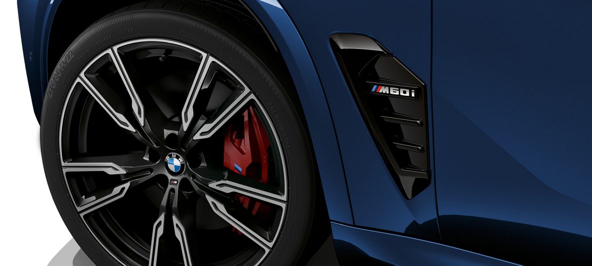 BMW X5 M60i xDrive G05 MP Air Breather Nahaufnahme