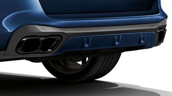 BMW X5 M60i xDrive G05 MP M Sportabgasanlage Nahaufnahme