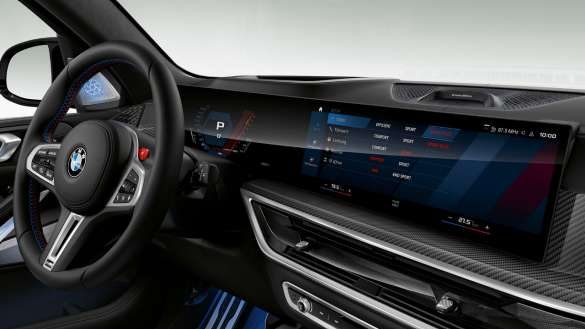 BMW X5 M Competition F95 2023 Curved Display
