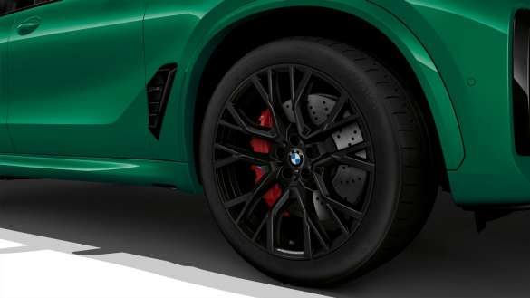 BMW X5 M Competition F95 2023 21"/22" M Performance Leichtmetallrad Sternspeiche 809 M Jet Black matt