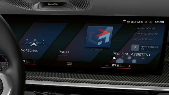 BMW X6 M Competition F96 2023 BMW Operating System 8