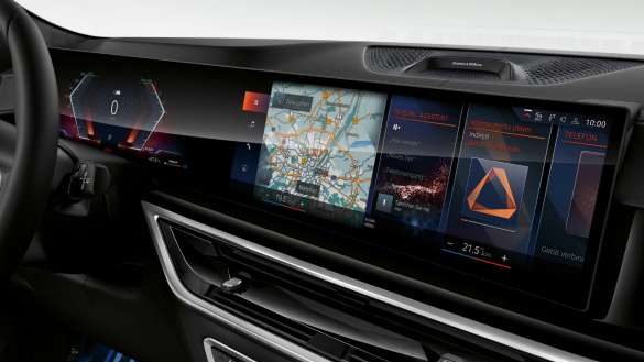 BMW X6 M60i xDrive G06 MP BMW Curved Display Nahaufnahme