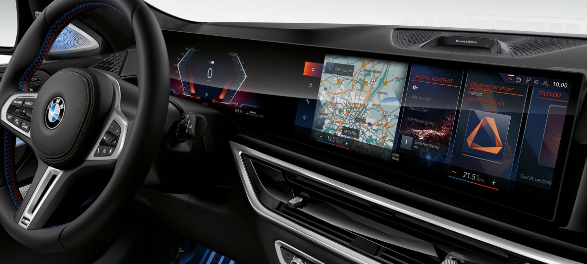 BMW X6 M60i xDrive G06 MP Cockpit Nahaufnahme