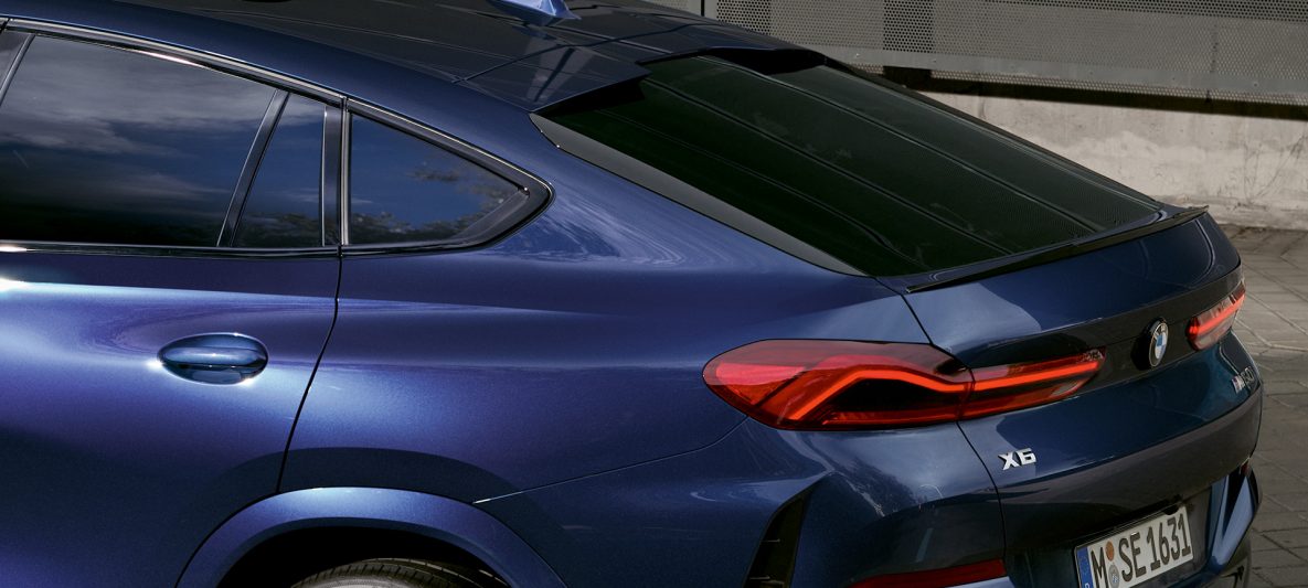 BMW X6 M60i xDrive G06 MP Heck Nahaufnahme