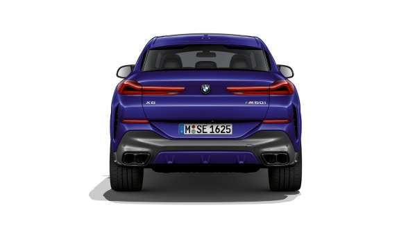 BMW X6 M60i xDrive G06 MP Sportdifferenzial Heckansicht