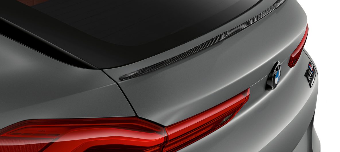 BMW X6 M Competition F96 2023 M Carbon Heckspoiler