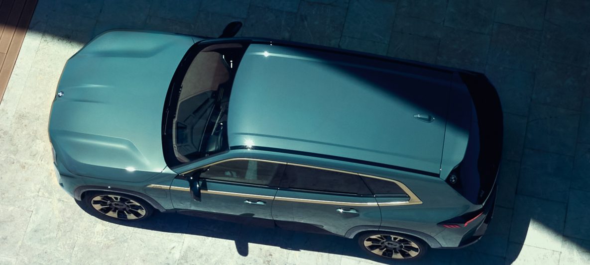 BMW XM G09 Exterieur sichtbare Flächensprache und Motorhaube