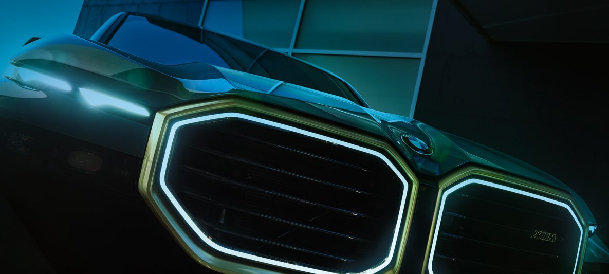 BMW XM G09 Exterieur Motorhaube und Niere