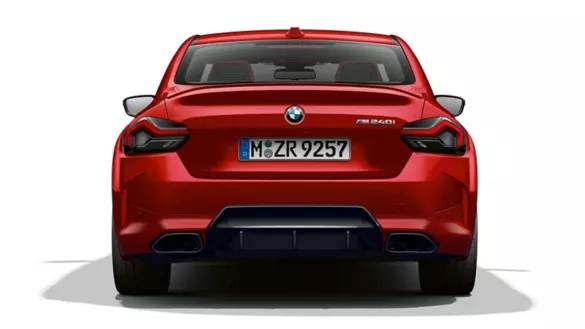 BMW M240i xDrive Coupé Heckansicht